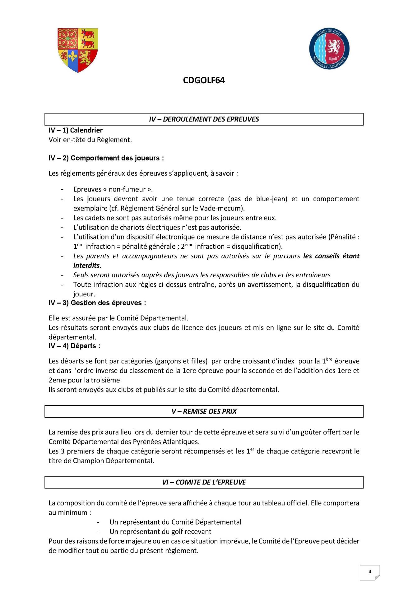 Cd64 reglement benjamins 2025 page 4