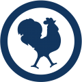 Logo ffgolf coq